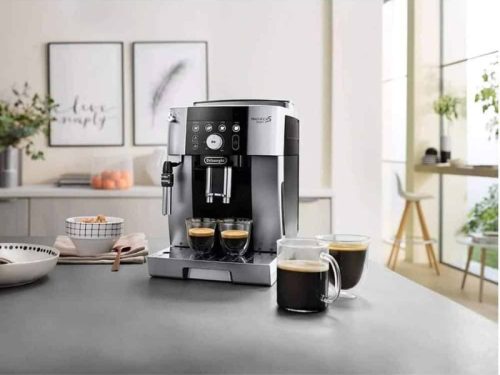 Ảnh thực tế máy pha cafe DeLonghi Magnifica S Smart ECAM 250.23.SB