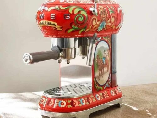 Máy pha cafe Smeg & Dolce&Gabbana ECF01DGEU Sicily tình yêu của tôi 3 Ảnh thực tế máy pha cafe Smeg & Dolce&Gabbana ECF01DGEU Sicily tình yêu của tôi