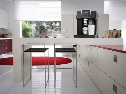 Ảnh thực tế máy pha cafe tự động DeLonghi ESAM420.40.B Perfecta Evo