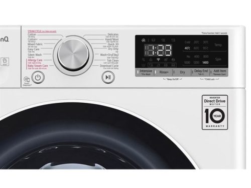 Máy giặt sấy LG giặt 8.5 kg - sấy 5 kg FV1408G4W 5 bang dieu khien may giat say lg giat 8 5 kg say 5 kg fv1408g4w