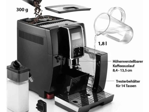 Chi tiết máy pha cafe DeLonghi Dinamica ECAM 356.57.B
