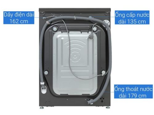 Máy giặt sấy LG giặt 11 kg - sấy 7 kg FV1411D4B 5 mat sau may giat say lg giat 11 kg say 7 kg fv1411d4b