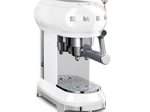 Máy pha cafe bán tự động Smeg ECF01WHEU White