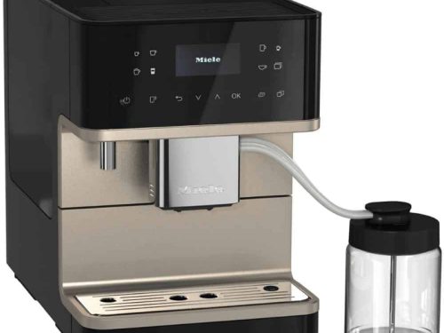 Máy pha cafe tự động Miele CM6360-Black/CleanSteelMetallic