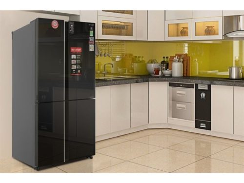 anh tu lanh 4 canh 572 lit sharp sj fxp640vg bk