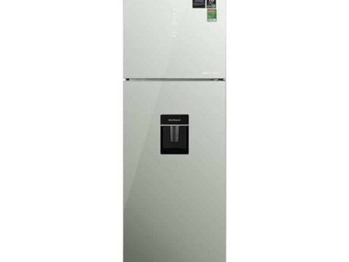 Tủ lạnh 2 cánh ngăn đá trên Inverter 347 lít Aqua AQR-T390FA(WGM)
