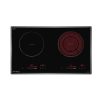 Bếp từ kết hợp hồng ngoại đôi Eurosun EU-TE509Max
