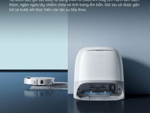 hinh anh robot hut bui lau nha roborock qrevo curv 2 pro