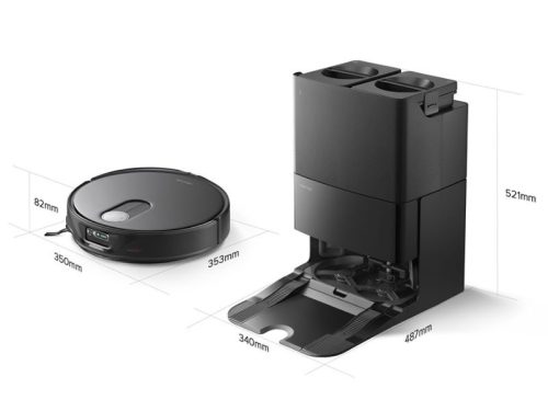 Robot hút bụi lau nhà Roborock Q Revo Slim 6 size robot hut bui lau nha roborock q revo slim