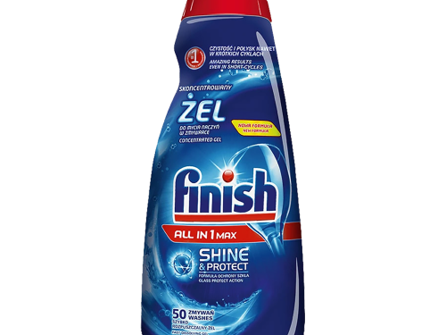 Gel rửa bát Finish Power All in 1 Max chai 650ml