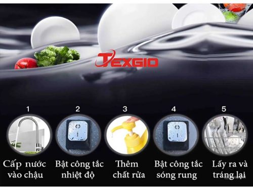 su dung may rua chen cong nghiep texgio tgu 800ss