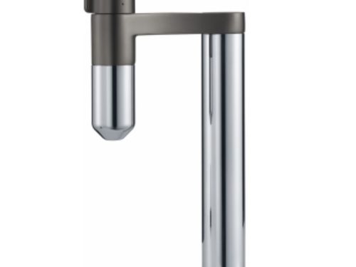 Vòi rửa bát Franke 120.0621.228 Industrial Black / Steel Optics