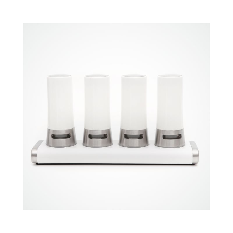 Bộ đựng gia vị 4 lọ Malloca MSPS-80142 Bộ đựng gia vị 4 lọ Malloca MSPS-80142