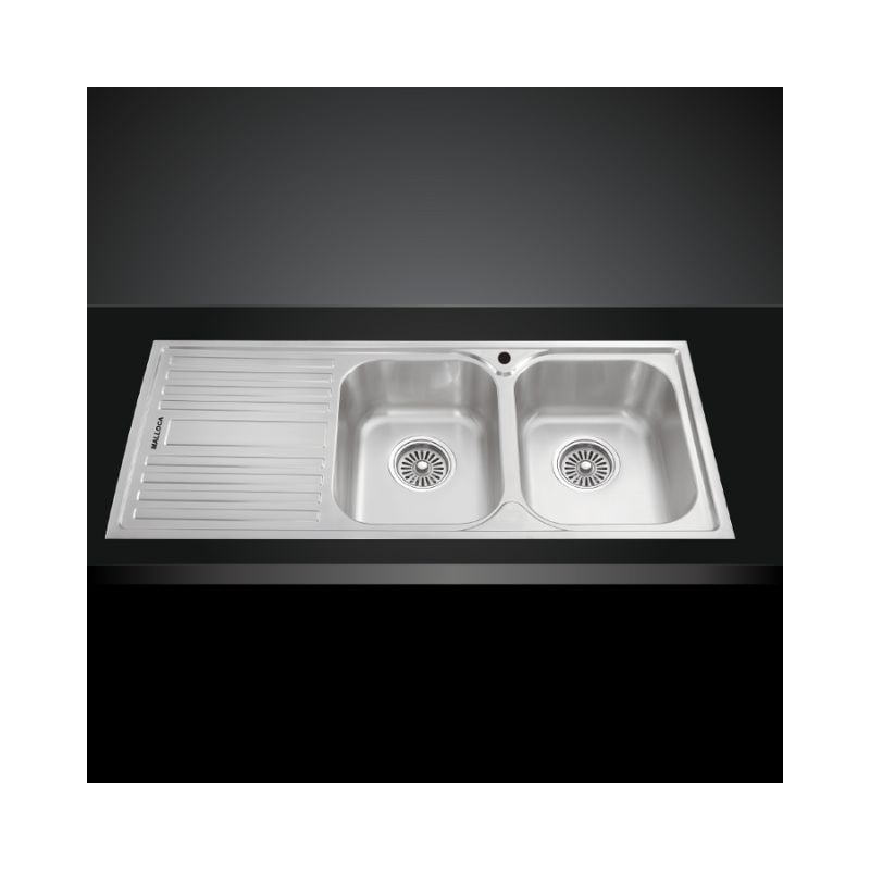 Chậu rửa bát bán thủ công Malloca MS - 1025L NEW
