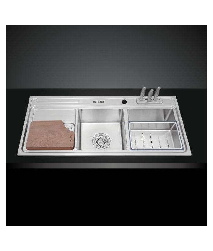 Chậu rửa bát bán thủ công Malloca MS 8816