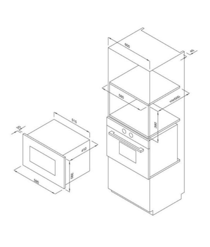 Lò vi sóng Malloca MW-927J 3 Thiết kế của Lò vi sóng Malloca MW-927J