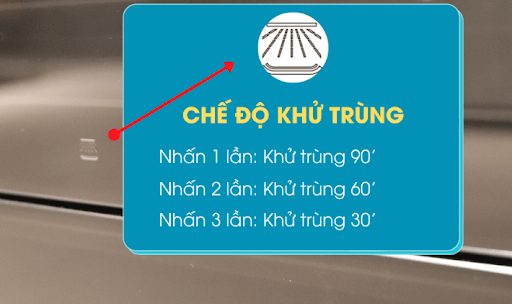 Bảng điều khiển máy sấy bát Malloca MSC-1005 lắp âm Bảng điều khiển máy sấy bát Malloca MSC-1005 lắp âm