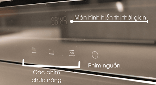 Bảng điều khiển máy sấy bát Malloca MSC-1005 lắp âm Bảng điều khiển máy sấy bát Malloca MSC-1005 lắp âm