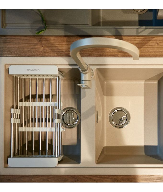 Chậu rửa bát Malloca BIANCO K-45062