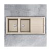 Chậu rửa bát Malloca BIANCO K-50062