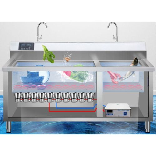 Ảnh máy rửa chén công nghiệp siêu âm Texgio Ultrasonic Luxury TGU-1500XD