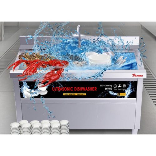 Ảnh máy rửa chén công nghiệp siêu âm Texgio Ultrasonic Luxury TGU-1500XS