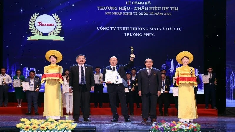 Texgio Việt Nam vinh dự lọt Top 10 thương hiệu – Nhãn hiệu uy tín hội nhập kinh tế quốc tế 2022 1 Texgio Việt Nam vinh dự lọt Top 10 thương hiệu uy tín