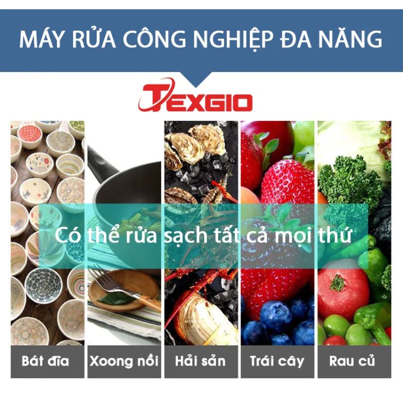 Hình ảnh máy rửa chén công nghiệp siêu âm Texgio Ultrasonic Standard TGU-1200SS Hình ảnh máy rửa chén công nghiệp siêu âm Texgio Ultrasonic Standard TGU-1200SS