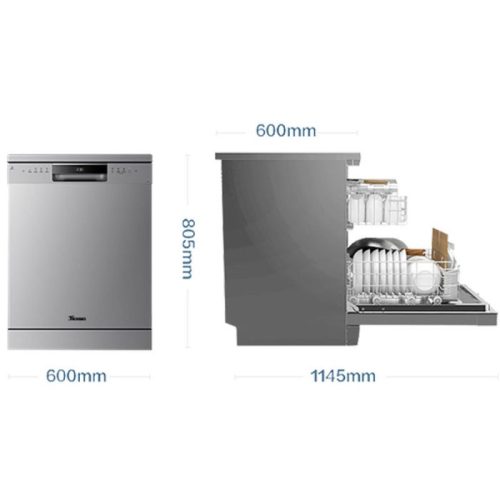 Kích thước máy rửa bát Texgio TG20H775G