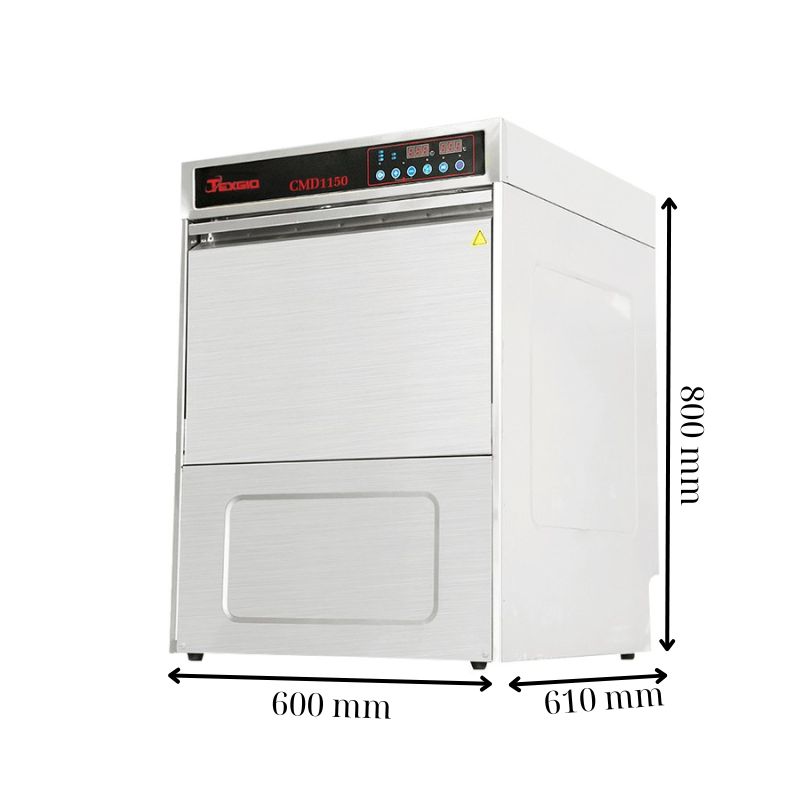 Kích thước máy rửa chén bát Texgio CMD1150 Kích thước máy rửa chén bát Texgio CMD1150