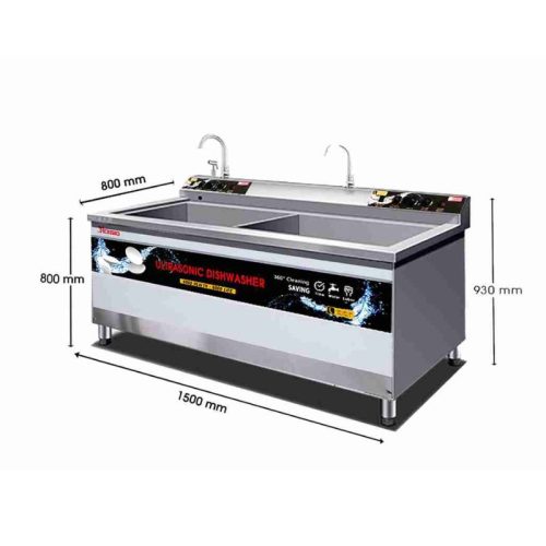 Máy rửa chén công nghiệp siêu âm Texgio Ultrasonic Luxury TGU-1500XD