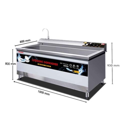 Máy rửa chén công nghiệp siêu âm Texgio Ultrasonic Luxury TGU-1500XS