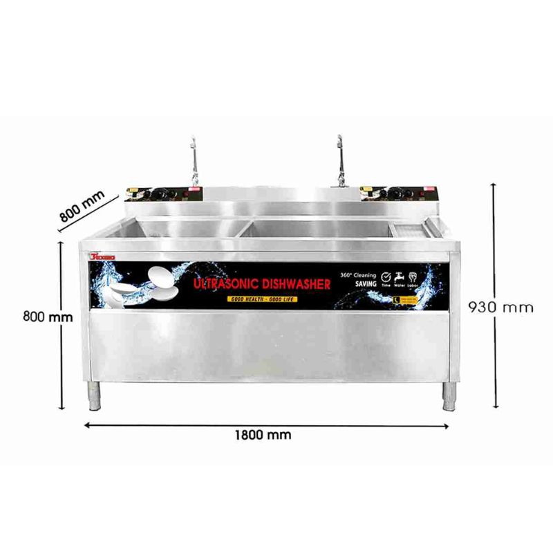 Máy rửa chén công nghiệp siêu âm Texgio Ultrasonic Luxury TGU-1800XD Máy rửa chén công nghiệp siêu âm Texgio Ultrasonic Luxury TGU-1800XD