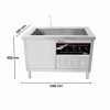 Máy rửa chén công nghiệp siêu âm Texgio Ultrasonic Standard TGU-1200SS 1 Máy rửa chén công nghiệp siêu âm Texgio Ultrasonic Standard TGU-1200SS