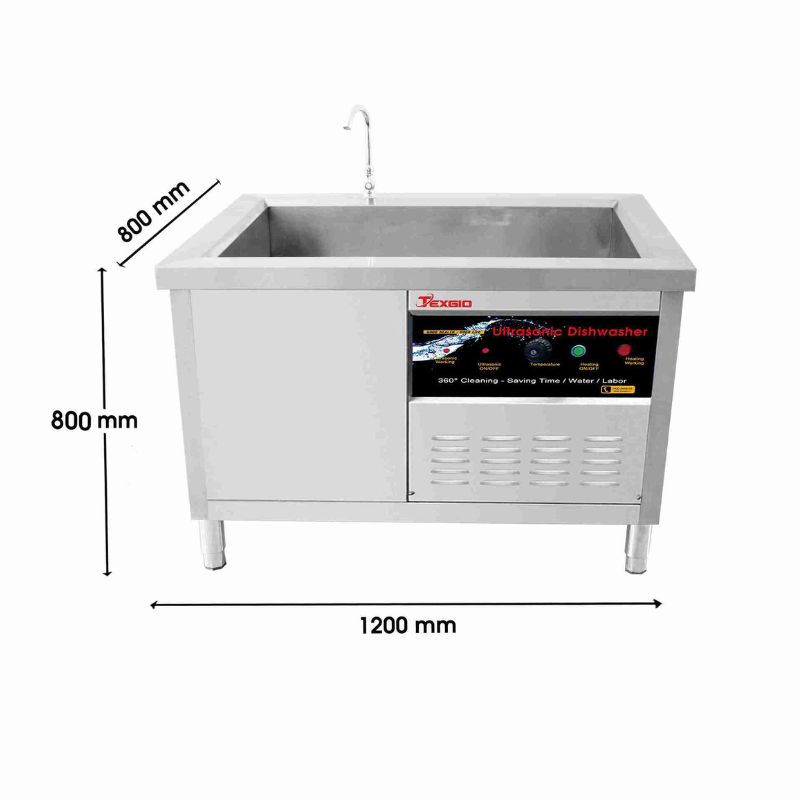 Máy rửa chén công nghiệp siêu âm Texgio Ultrasonic Standard TGU-1200SS Máy rửa chén công nghiệp siêu âm Texgio Ultrasonic Standard TGU-1200SS