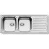 Chậu rửa bát inox BOSCH AMALTIA (116X50) 2B 1D (INOX BÓNG) 1 chau rua bosch amaltia 2b 1d inox bong
