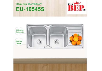 COMBO 7: Chậu rửa bát Eurosun EU-10545S + Vòi rửa bát Eurosun SKYLAND S-K025S