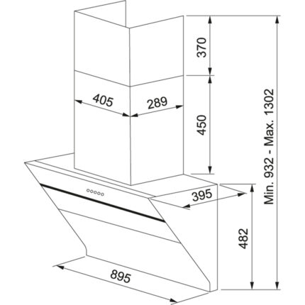 Máy hút áp tường Franke Onyx CXW-220-FC921M 330.0539.171 4 franke onyx cxw 220 fc921m 1