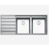 Chậu rửa bát Konox European Premium KS11650 2B 1 konox european premium ks11650 2b 1