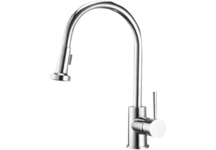 Vòi đồng mạ Inox Malloca K101-BN (Inox)