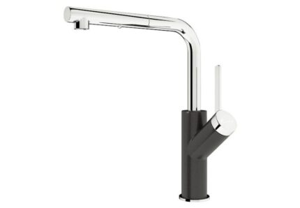 Vòi rửa bát Konox rút dây Artan Black