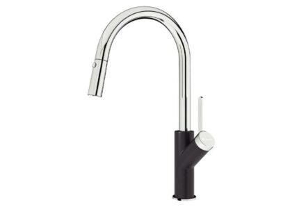 Vòi rửa bát Konox rút dây Ponte Black