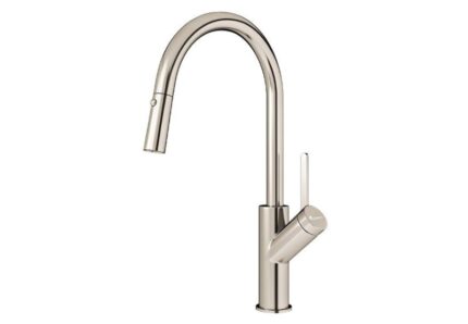 Vòi rửa bát Konox rút dây Ponte Nickel