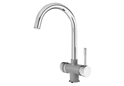 Vòi rửa bát kết hợp RO Konox Trim-Water Grey