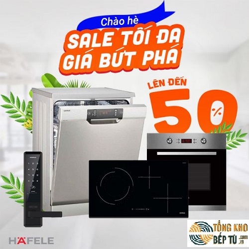 2106 chao he 2023 cung hafele khuyen mai san pham len toi 50
