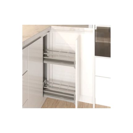 Bộ rổ gia vị Hafele Omero 549.20.891 200mm (trái) 3 Bộ rổ gia vị Hafele Omero 549.20.891 200mm (trái)