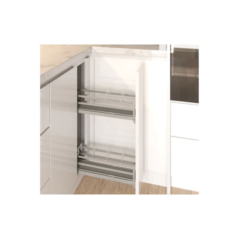 Bộ rổ gia vị Hafele Omero 549.20.891 200mm (trái) Bộ rổ gia vị Hafele Omero 549.20.891 200mm (trái)