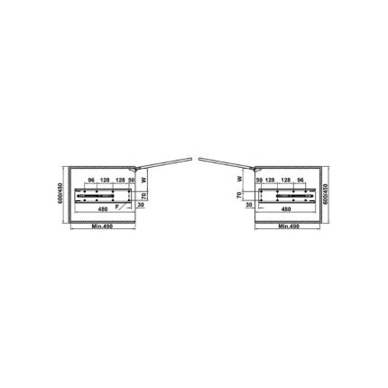 Bộ rổ Hafele Kara Swing 548.65.862 6 tầng 600mm