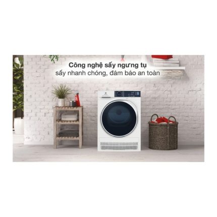 Máy sấy ngưng tụ Electrolux EDC804P5WB 3 máy sấy ngưng tụ Electrolux EDC804P5WB