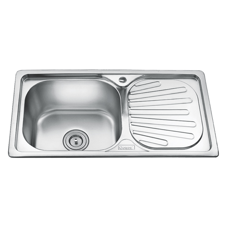 Chậu rửa bát inox 1 hố Gorlde GD-0293 Chậu rửa bát inox 1 hố Gorlde GD-0293